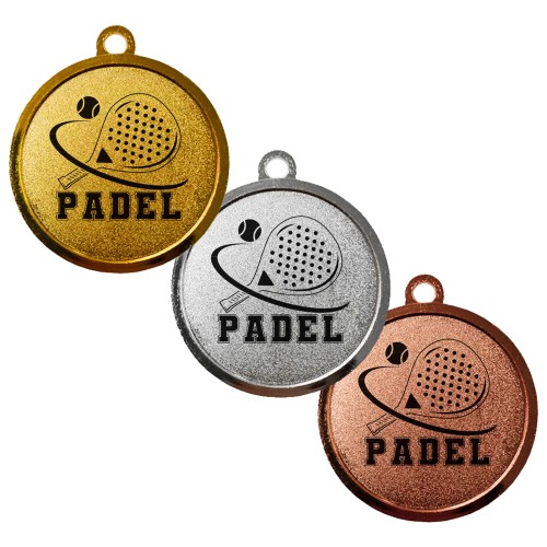 Medalla Pádel 55mm PAD55