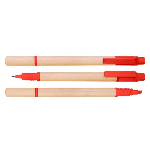 Bolígrafo Ecológico con Destacador