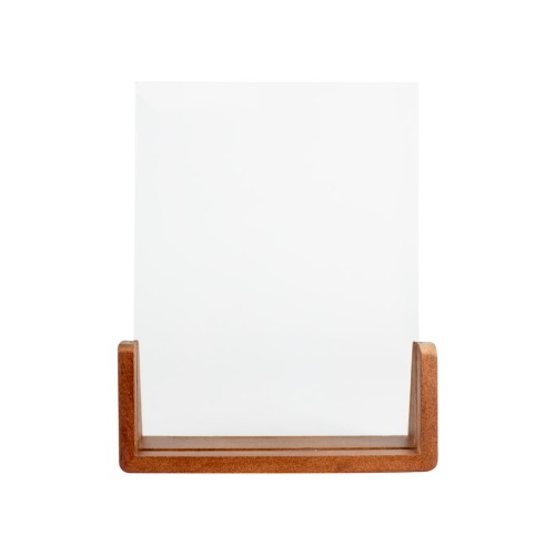 Trofeo Galvano de Madera y Cristal 