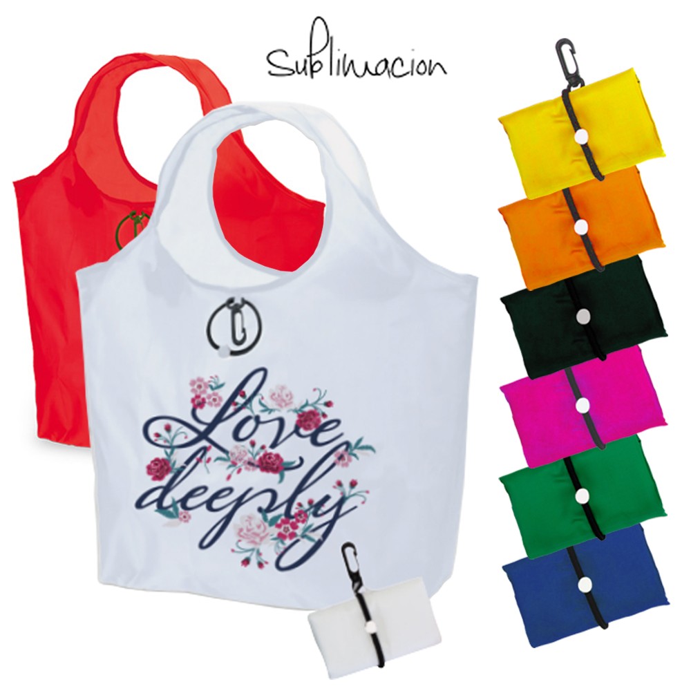 Bolsa Plegable Persey 38 cm x 42.5 cm x 7 cm 