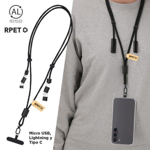 Cable Cargador Soporte Tebrer