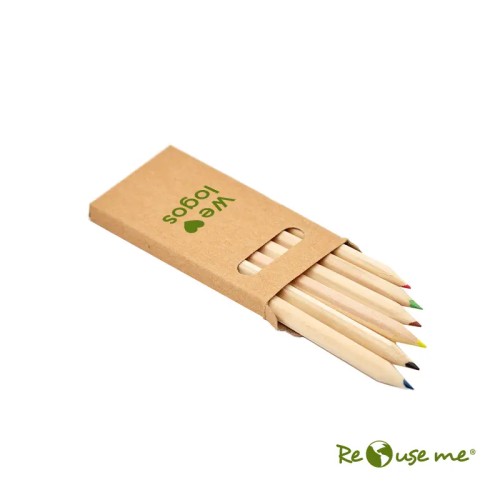 Set de Mini Lapices Grafito x 6