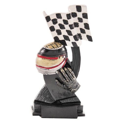 Trofeo Resina Bandera a Cuadros 6022908