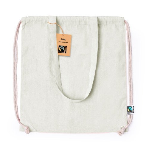Bolsa Mochila Riak Fairtrade 42 cm x 38 cm  