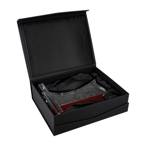 Trofeo Galvano Cristal Bauhaus