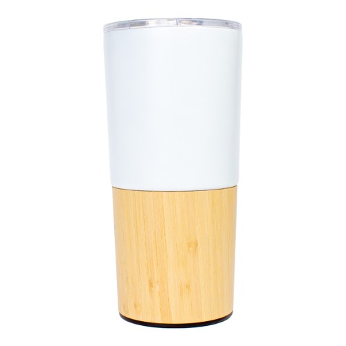 Mug metálico/bamboo 