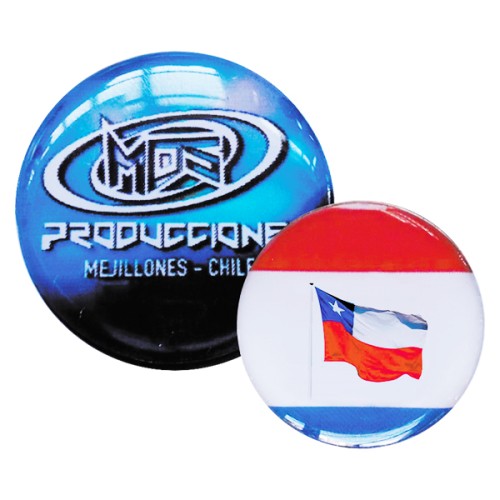 Domos Personalizados (Diam. 25 y 50 mm.)