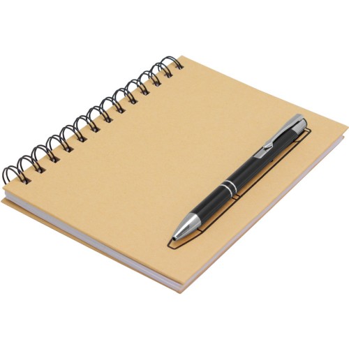 Set de libreta y bolígrafo 