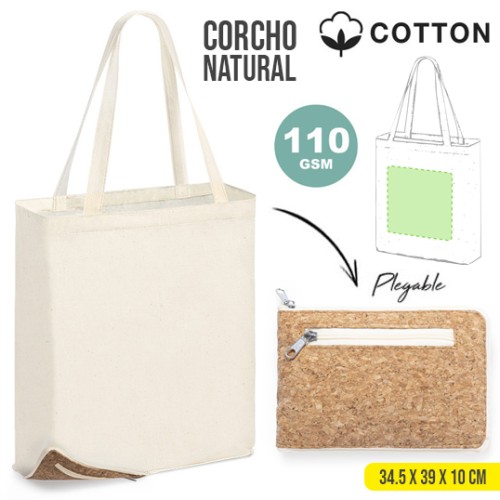 Bolsa Plegable Charel 39 cm x 34.5 cm x 10 cm 