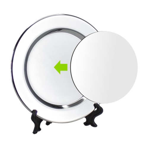 Trofeo Galvano Plato Pequeño Sublimación