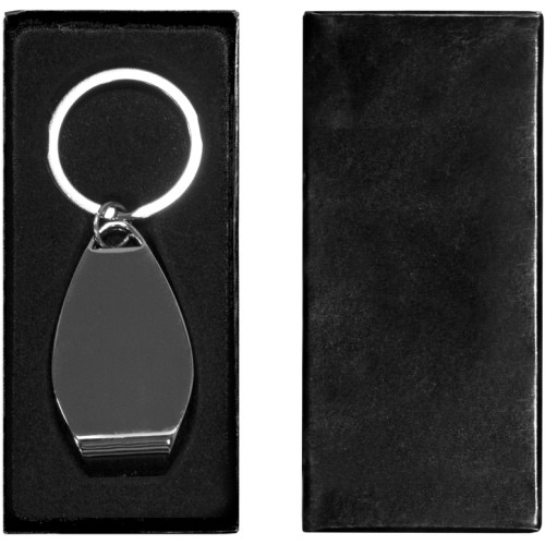 LLAVERO METÁLICO CON ABREBOTELLAS