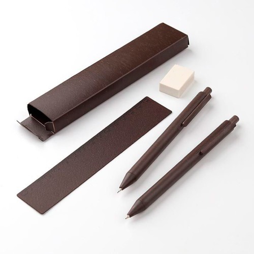 Set MINAS GERAIS: Bolígrafo, Regla, Goma de borrar y Caja