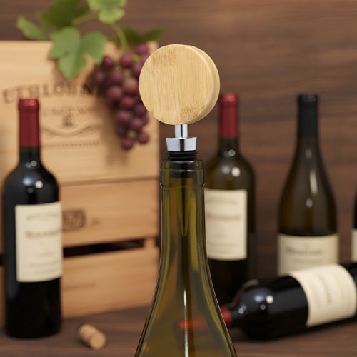 Tapón para botellas con destapador 